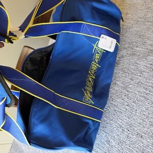 FP Movement by Free People Vibrant Blue Tote with Yellow Highlights